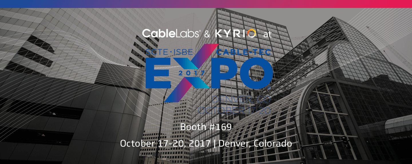 SCTE Cable-Tec Expo 2017: Booth #169