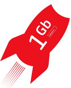 1GB Rocket Icon