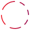 An icon of a circle made of dashes