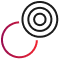 An icon of circles layered on top of each other