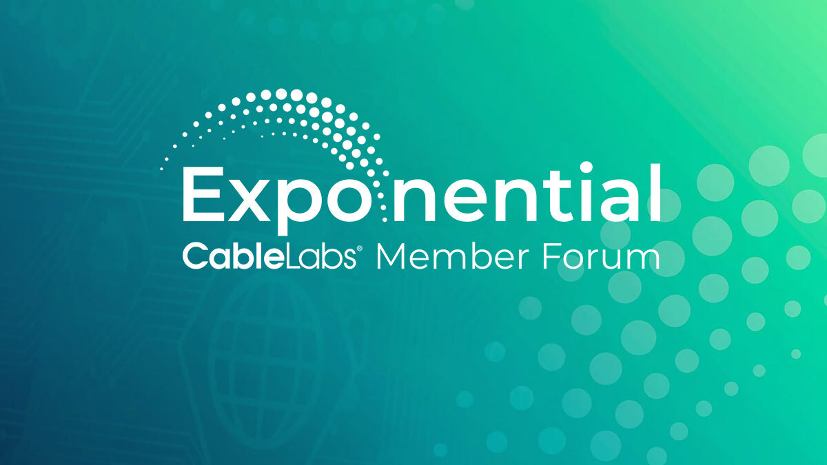 Join CableLabs at Expo•nential and SCTE CableTec Expo for InPerson