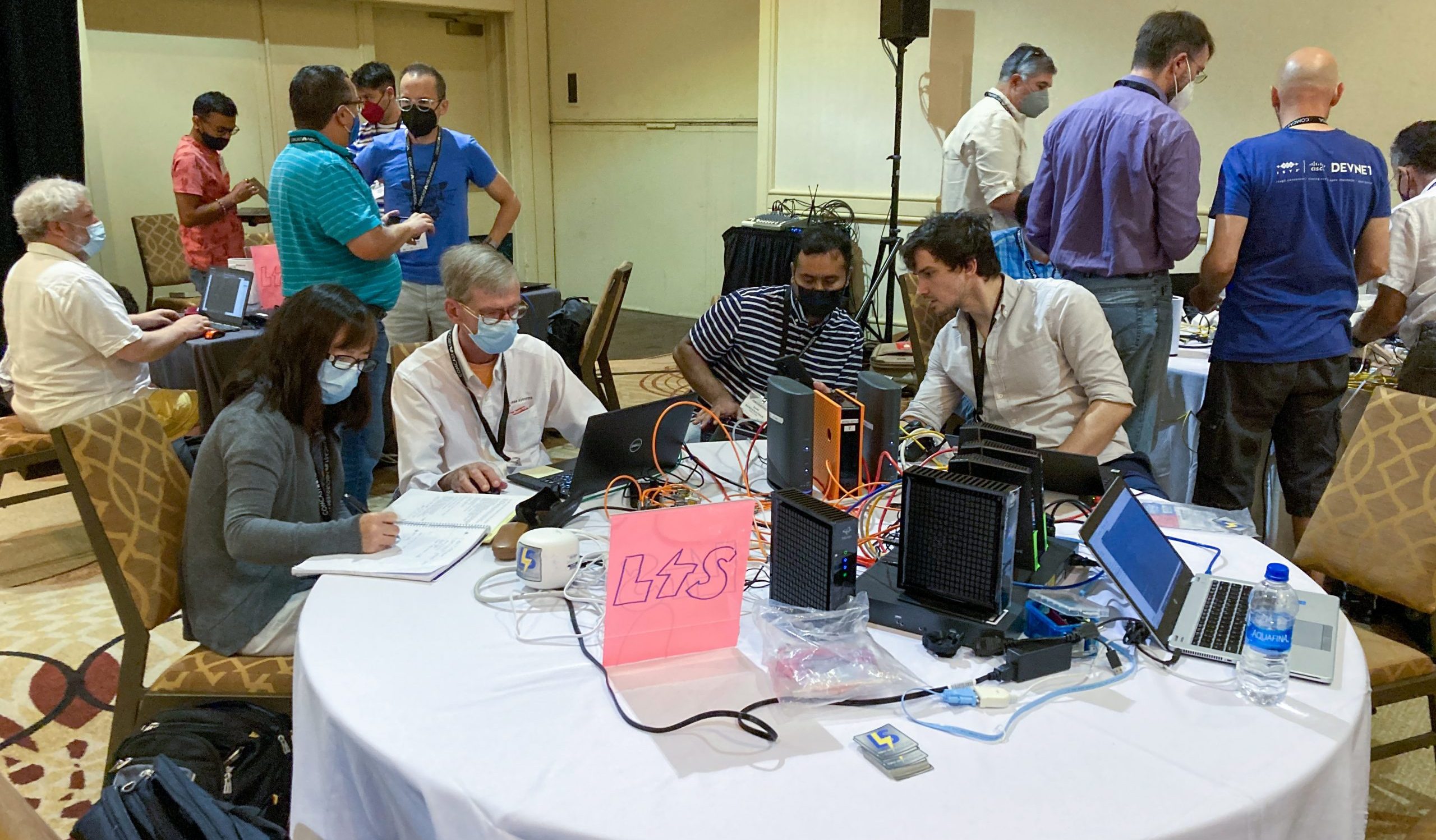 L4S Interop Participants at "Hackathon"